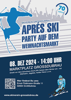 Aprés Ski-Party auf dem Weihnachtsmarkt Großdubrau