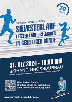 Silvesterlauf am Skihang