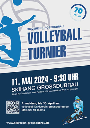 Volleyballturnier am Skihang Großdubrau